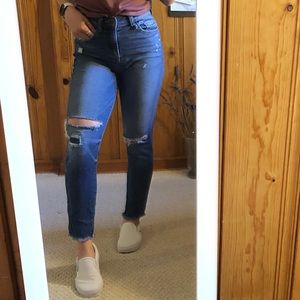 Fashion Nova Distressed Jean